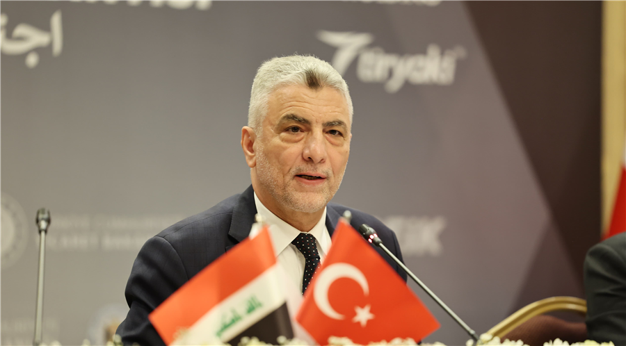 Ticaret Bakanı Bolat, Türkiye-Irak Yuvarlak Masa Toplantısı'nda Konuştu