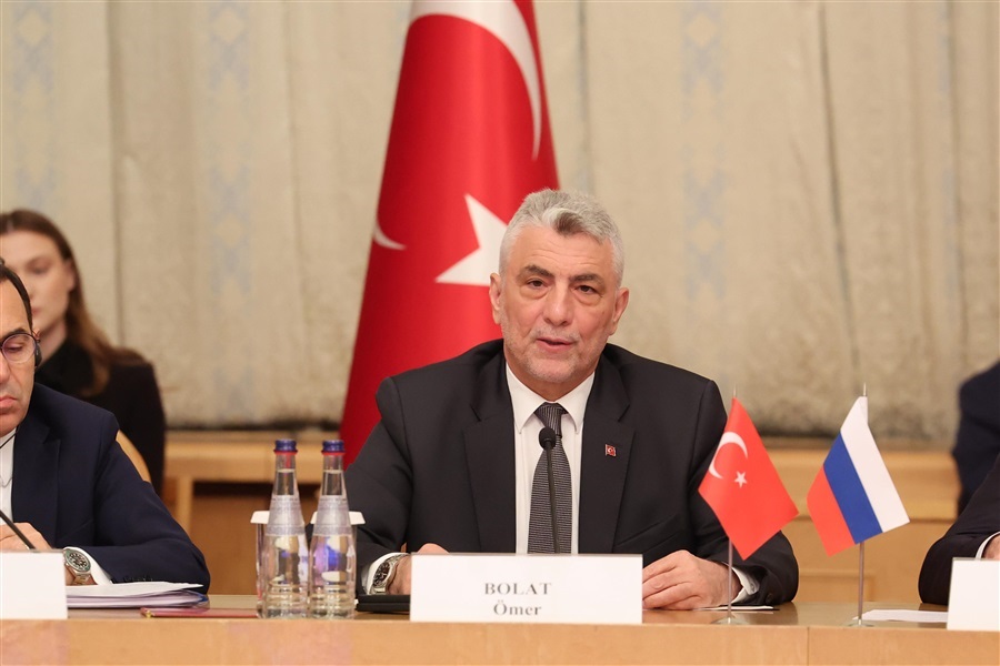 Ticaret Bakanı Bolat: "Enerji Konusunda Türkiye-Rusya İlişkileri Büyük Önem Taşıyor