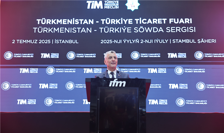 Ticaret Bakanı Bolat, Türkmenistan Ticaret Fuarı ve F İstanbul Fuarı'nın Açılışında Konuştu