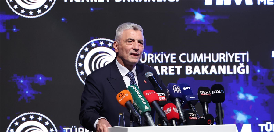 Ticaret Bakanı Ömer Bolat, Denizli'de "İhracatın Yıldızları Ödül Töreni"nde konuştu