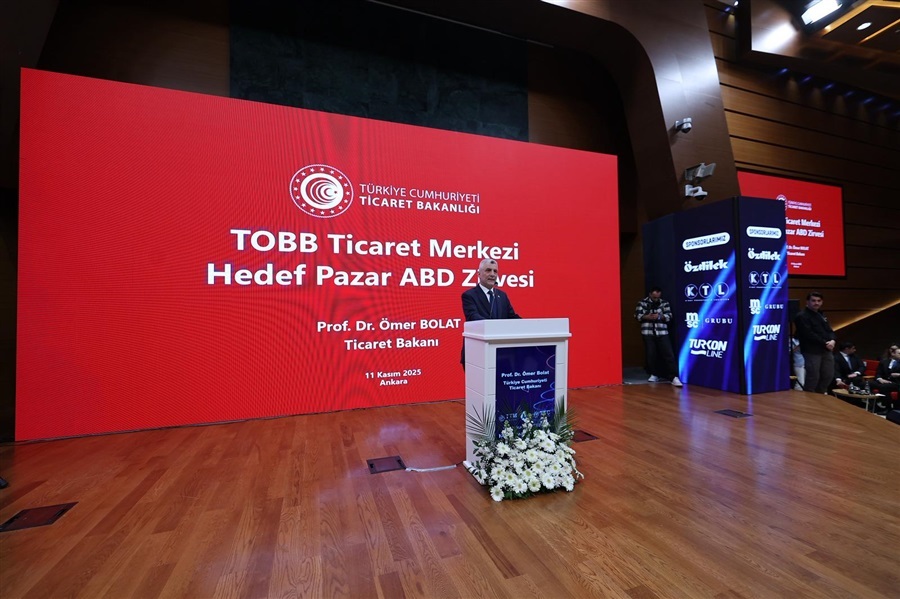 Ticaret Bakanı Ömer Bakan Bolat, "TOBB Ticaret Merkezleri-Hedef Pazar ABD Zirvesi"nde Konuştu