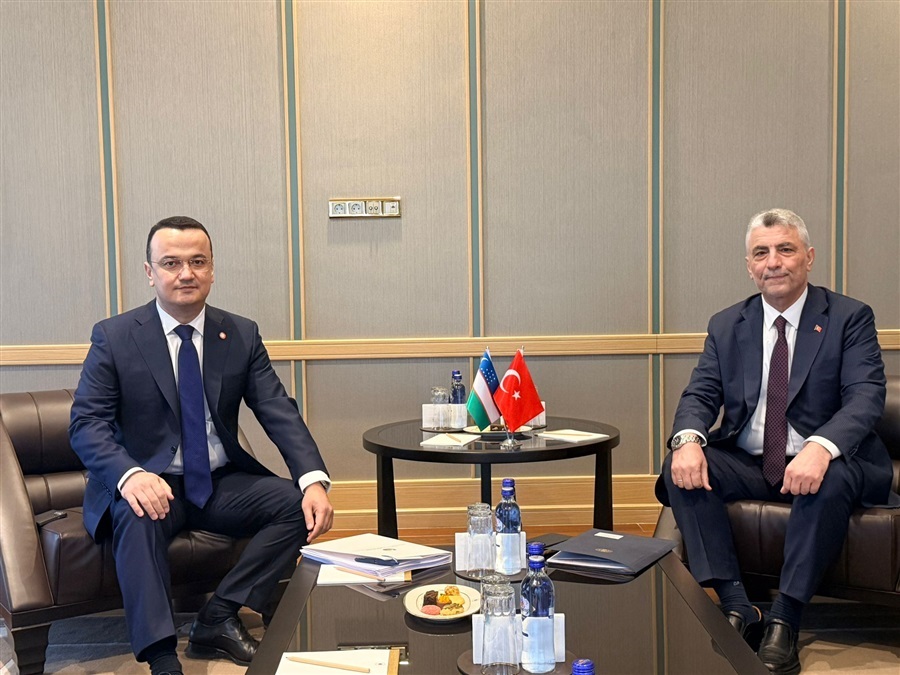 Ticaret Bakanı Ömer Bolat, Özbekistan Yatırım, Sanayi ve Ticaret Bakanı Kudratov ile Görüştü