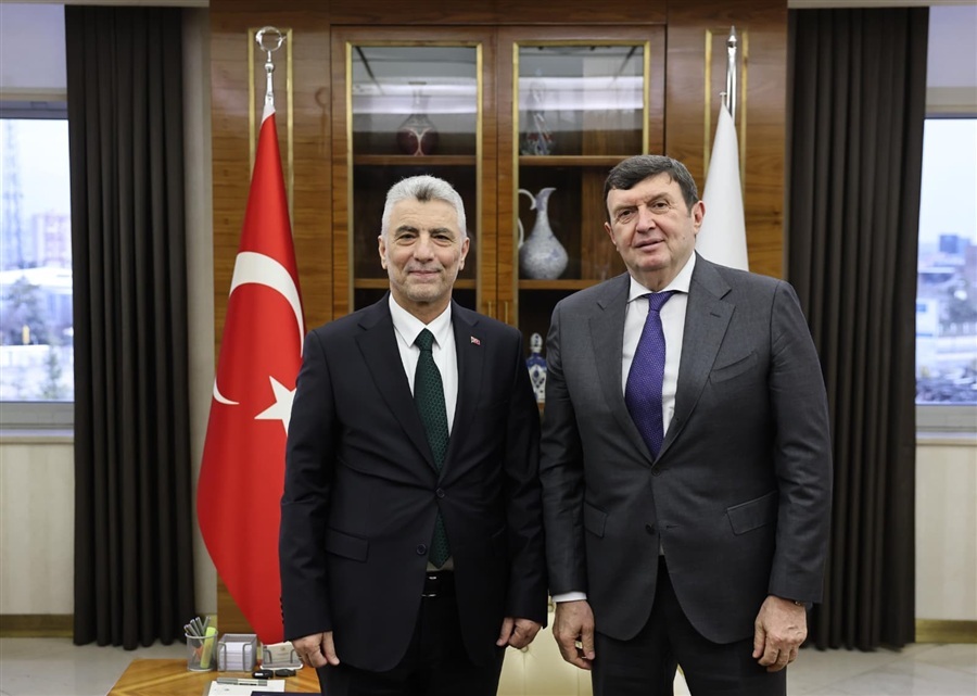 Ticaret Bakanı Ömer Bolat, Sırbistan'ın Ankara Büyükelçisi Jovanovic ile Görüştü