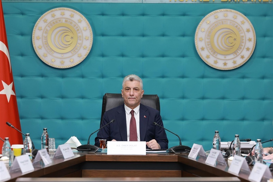 Ticaret Bakanı Ömer Bolat, AB Ülkelerinin Büyükelçileriyle Bir Araya Geldi