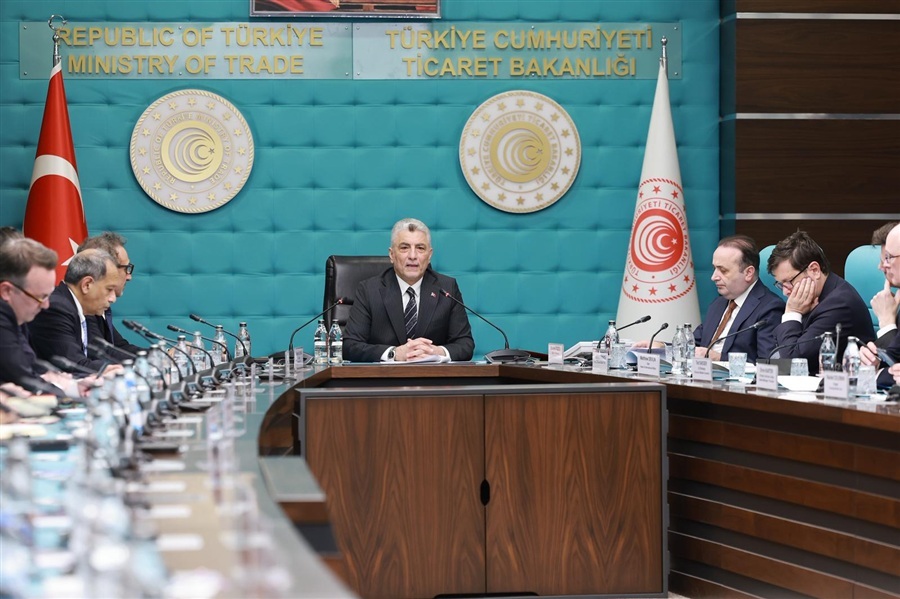 Ticaret Bakanı Ömer Bolat ABD Ticaret Odası Heyetiyle Görüştü