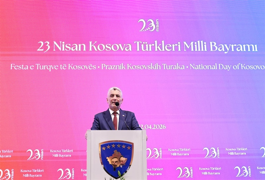 23 Nisan Kosova Türkleri Milli Bayramı Priştine'de Kutlandı