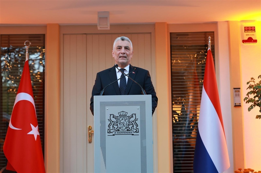 Ticaret Bakanı Ömer Bolat, Hollanda "Kral Günü" Resepsiyonunda Konuştu