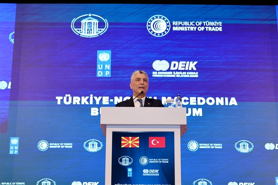 Ticaret Bakanı Ömer Bolat, "Türkiye-Kuzey Makedonya İş Forumu" Kapanış Töreninde Konuştu
