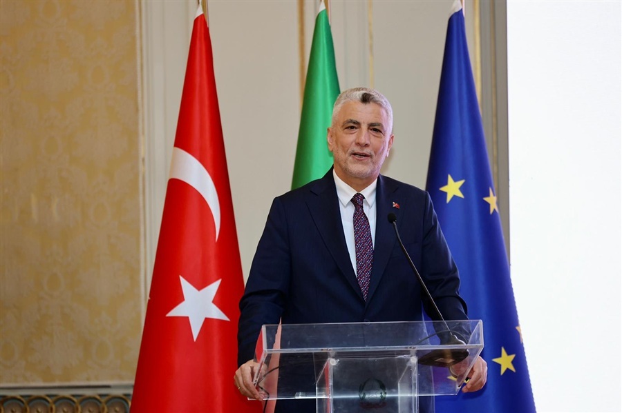Ticaret Bakanı Bolat Türkiye-İtalya Business Forum'un Kapanışında Konuştu