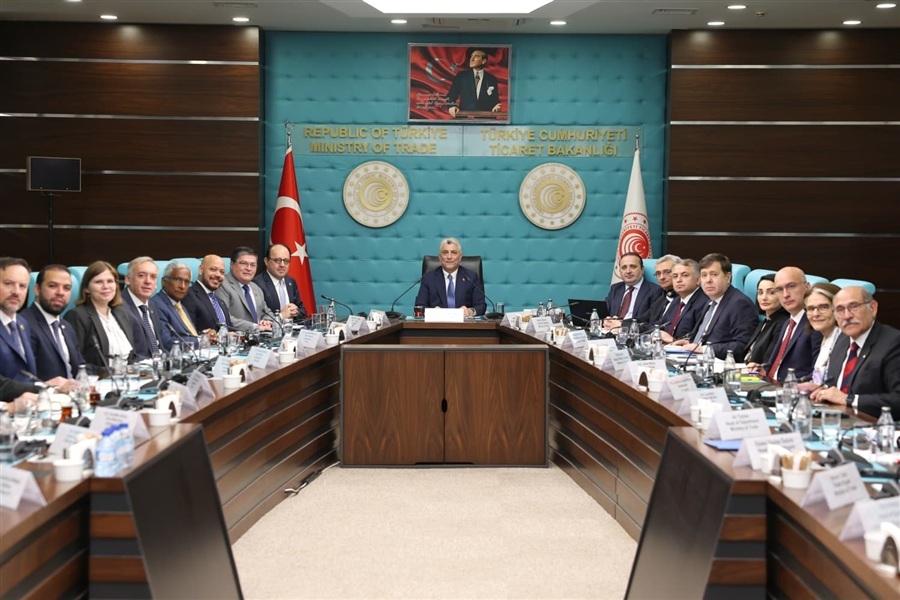 Ticaret Bakanı Ömer Bolat, Latin Amerika Ülkelerinin Büyükelçileriyle Buluştu
