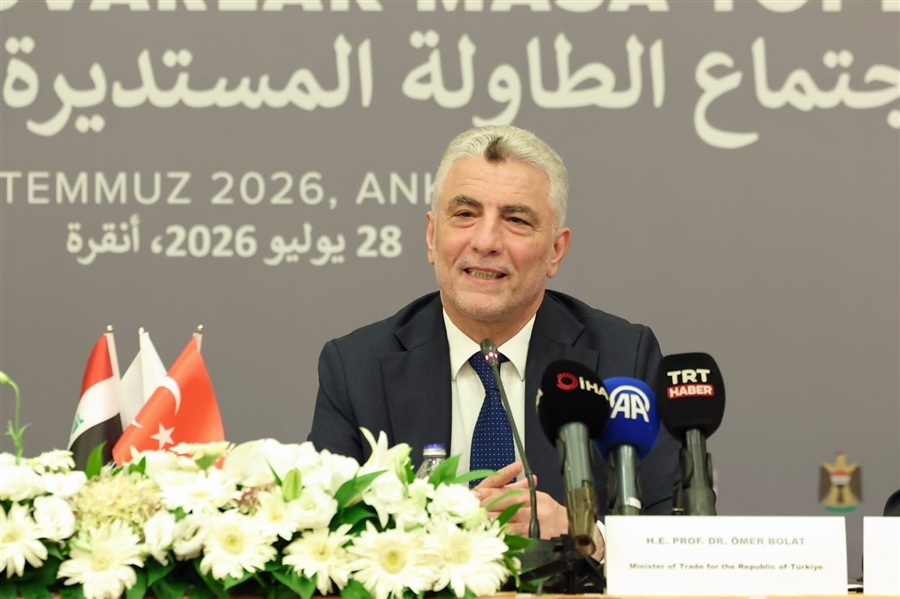 Ticaret Bakanı Ömer Bolat, Türkiye-Irak İş İnsanları Yuvarlak Masa Toplantısı'nda Konuştu